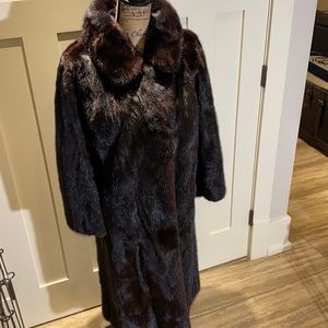 COPY - Vintage mink fur coat- family heirloom. Ladies medium - roughly size 8-1…
